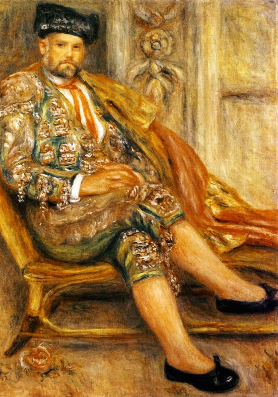 Pierre-Auguste Renoir Ambroise Vollard Portrait